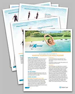 Utiliser un programme d'exercices de natation pour bien vivre avec la sclérose en plaques