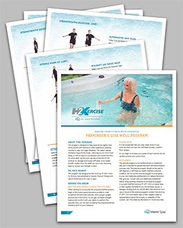 Un programme d'exercices dans un spa de natation pour mieux vivre avec la maladie de Parkinson