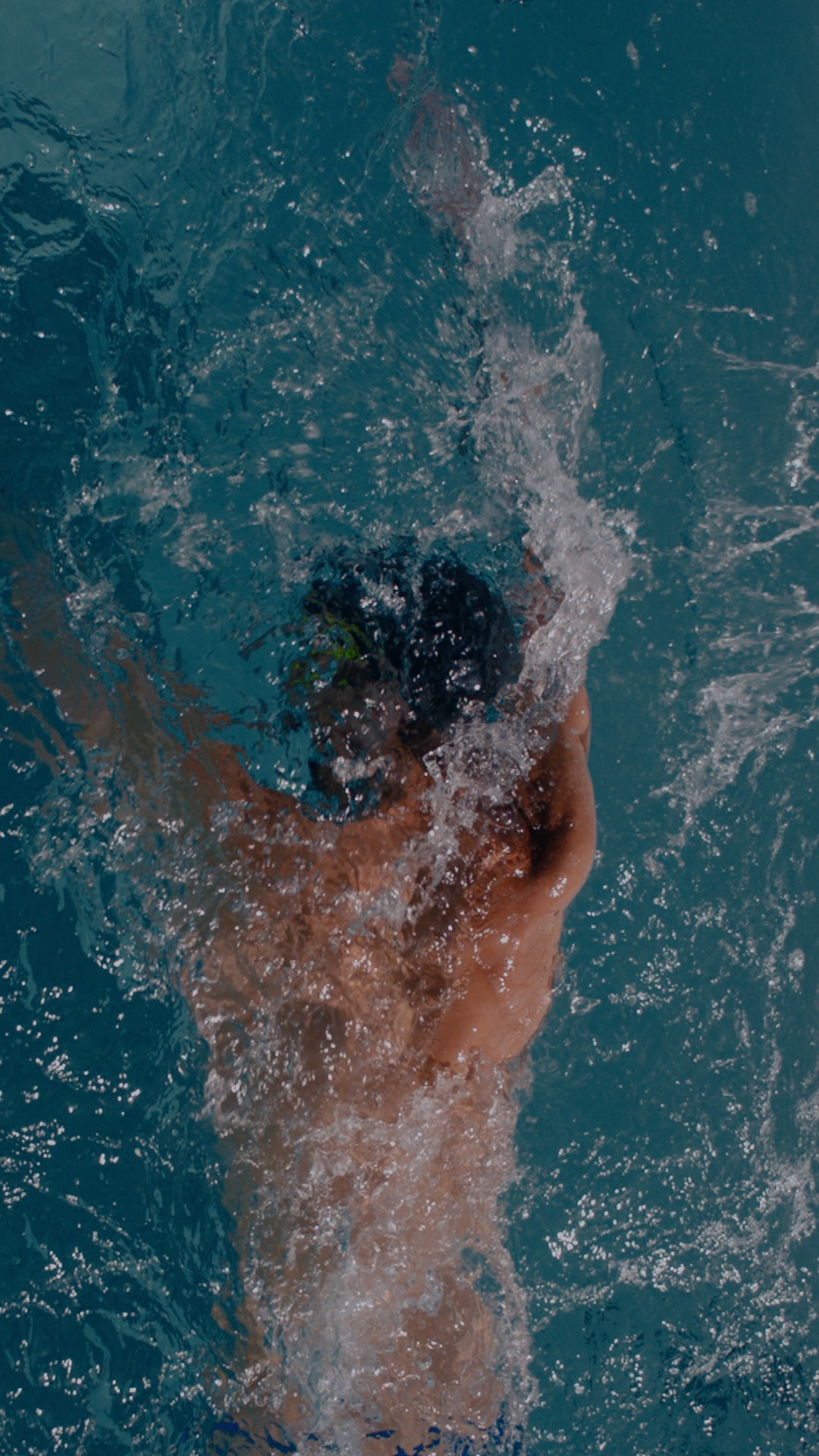 Michael Phelps et sa famille dans un spa de nage Master Spas