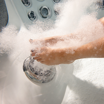 Jets de massage des pieds MasterBlaster.